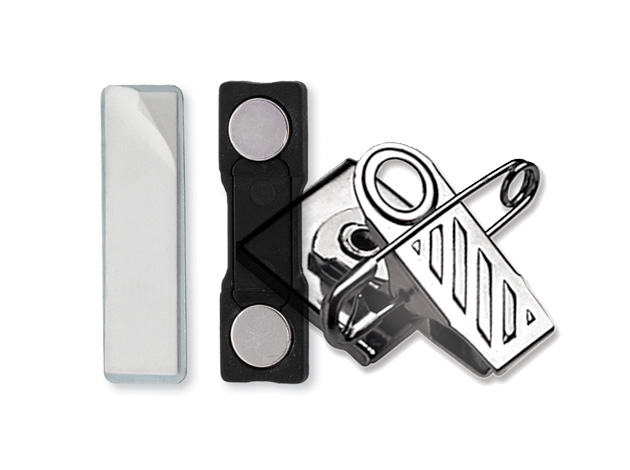 Clips pins and magnets