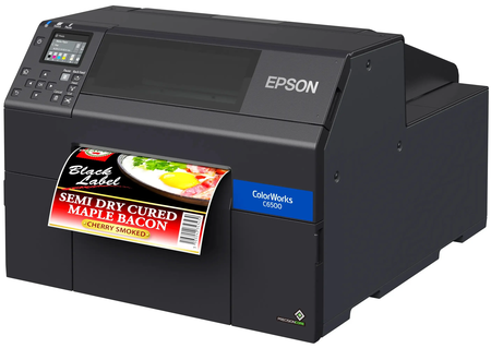 ColorWorks CW-C6500 8" color label printer
