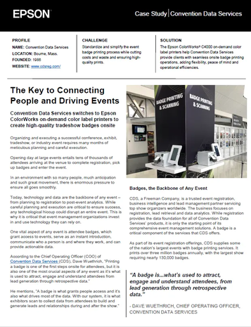 The Key to Connecting People and Driving Events