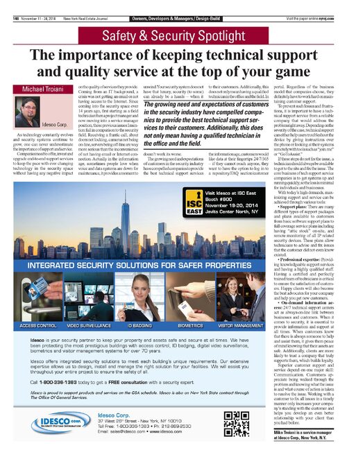 The importance of keeping technical support and quality service at the top of your game