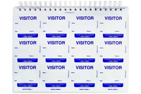 TEMPbadge® Expiring Visitor Badge & Log Book (480 badges)
