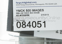 Fargo 84051 Full Color Ribbon for the HDP5000  - YMCK - 500 Prints