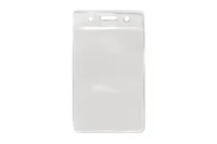 Vertical Badge Holder with Color Bar, Data/Credit Card Size