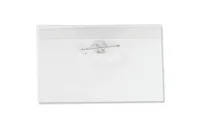 Name Tag Holder with Nickel Plated Steel Pin