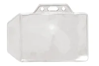 Horizontal Badge Holder with Tuck-In Flap