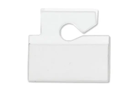 Clear Horizontal Hang Tag Holder