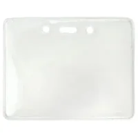 Vinyl Horizontal Anti-Static Card Holder 3.375