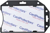 Black CardProtectors™ Rigid Shielded Card Holder