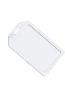 Rigid Plastic Luggage Tag Holder
