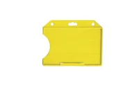 Rigid Plastic Horizontal Open-Face Card Holder