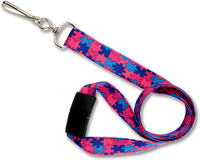 Autism Awareness Lanyard