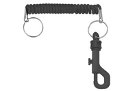 Black Universal Heavy Duty Expandable Nylon Coil Cord