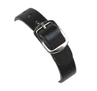 Nickel-Plated Steel Buckle with Adjustable Strap