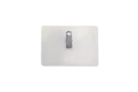 Horizontal Badge Holder with Clip-On