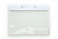 Vinyl Horizontal Badge Holder with Color Bar