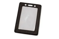 Vertical Vinyl Badge Holder