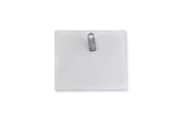 Horizontal Badge Holder - Clip-On, X-Large Convention Size