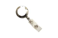 Round Badge Reel With Strap And Slide Clip