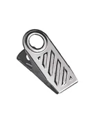 Ribbed Faced Clip With One Hole