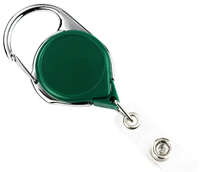 Carabiner Badge Reel with Strap