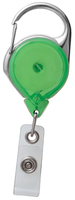 Carabiner Reel With Strap (Translucent)