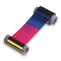 Fargo DTC4500e ECO Full Color Ribbon with Cleaning Roller YMCKO - 700 prints