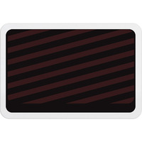 Adhesive Expiring Badge Back with Red Bars