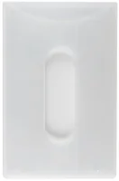 Clear Bank Card Rigid Holder