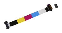 Evolis YMCFK RT Color Ribbon with UV panel 400 prints / roll