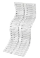 Sheet of 50 Adhesive-Backed Pins