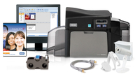 Fargo DTC4250e Single Sided ID Card System