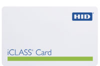 HID iClass Card 2000 - Standard PVC – Qty 100