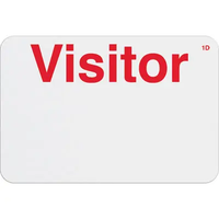 1-Day Expiring Badge Front (Handwritten) with Printed 