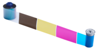 Entrust CR805 Primerless CMYK-Ki Color Ribbon - 500 prints