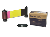 IDP Smart-31 & Smart-51 YMCKOK Full-color ribbon with cleaning roller - 200 cards/roll