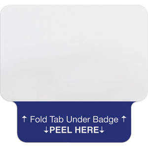 1-Day Single-Piece Adhesive Tab-Expiring Badge