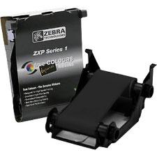 Zebra ZXP Series 1  Black Monochrome Ribbon K - 1000 Prints 800011-101