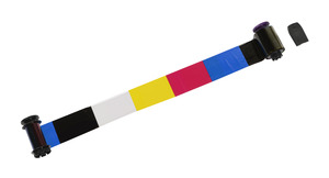 YMCKI RT Color Ribbon with magnetic stripe or/and chip 400 prints / roll