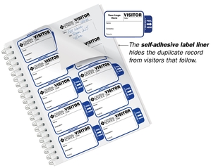 Expiring Most Popular Badges Sign-In Book for Corporations
