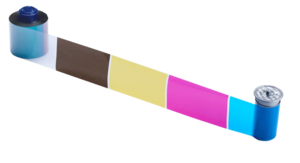 Entrust CR805 Primerless CMYK-Ki Color Ribbon - 500 prints