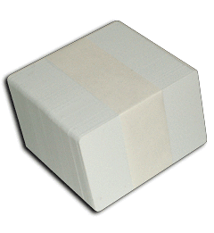 Magnetic stripe PVC card