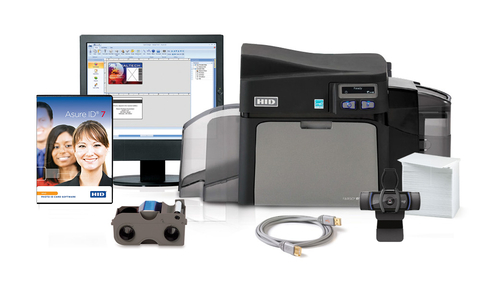Fargo DTC4250e Single Sided ID Card System
