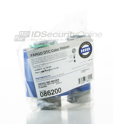 Fargo DTC550 Full Color Ribbon - YMCKO - 500 images