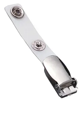Reinforced Vinyl Strap Clip with NPS Suspender Clip