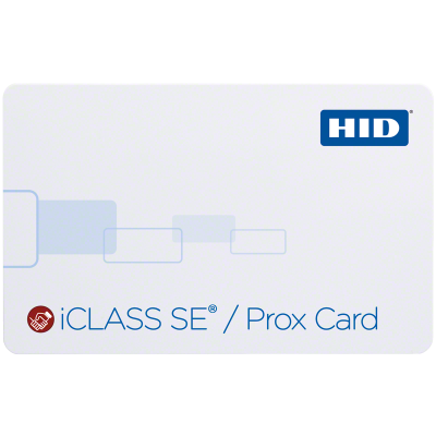 32k HID iCLASS SE 3104 + Prox PVC Card
