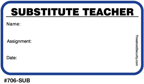 Small Badge Sign-In Book (50 pages/book)