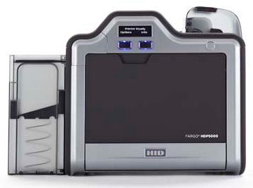 Fargo HDP5000 Single or Dual Sided ID Card Printer