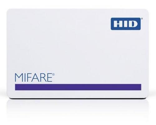 HID 3456 MIFARE Classic (4K) Composite Polyester 40%/PVC Card with SIO encoding – Qty 100