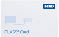 HID iClass Card 2000 - Standard PVC – Qty 100