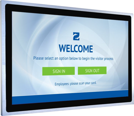 Savance Workplace Visitor Management Wall Mounted Kiosk